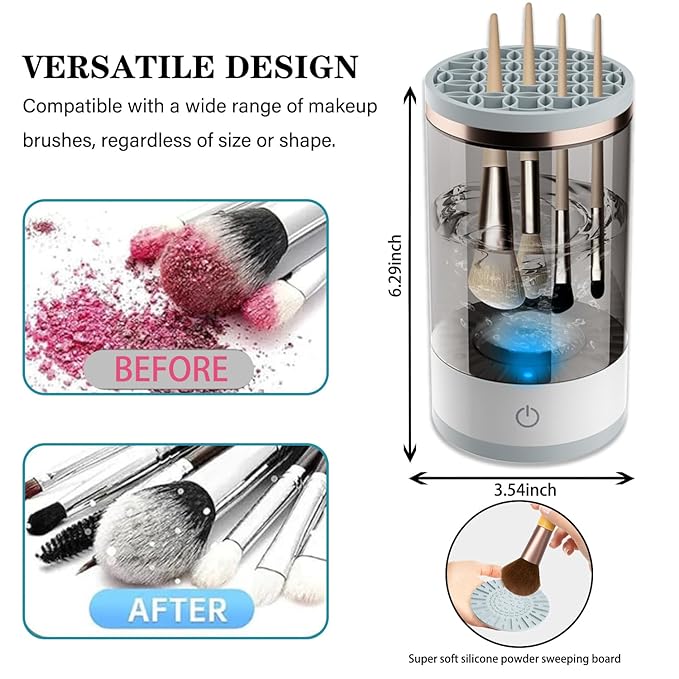 Automatic Cosmetic Cleaner & Dryer