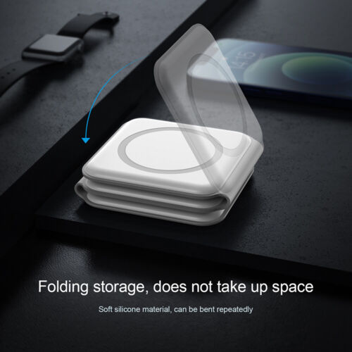 3 in 1 15W Magnetic Wireless Charger Mat Pad